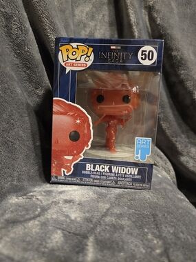 Funko Pop! Art Series Black Widow - Red